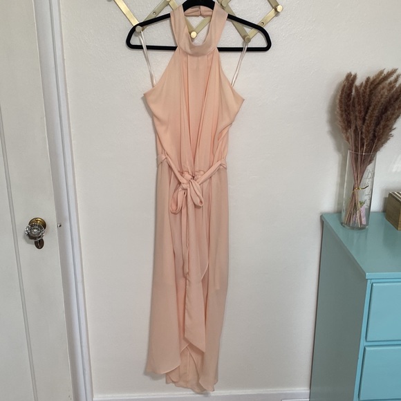 Esther luxe Amaryllis dress- soft peach. Size 14. NWT - Picture 4 of 7